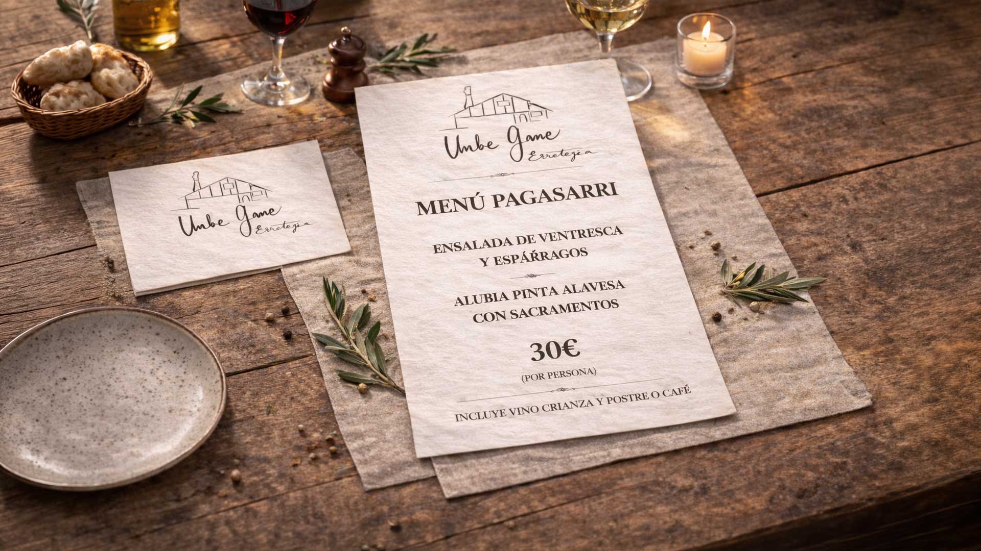 Menú Pagasarri, Unbe
